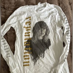 Taylor Swift Reputation Stadium Tour Long Sleeve shirt s